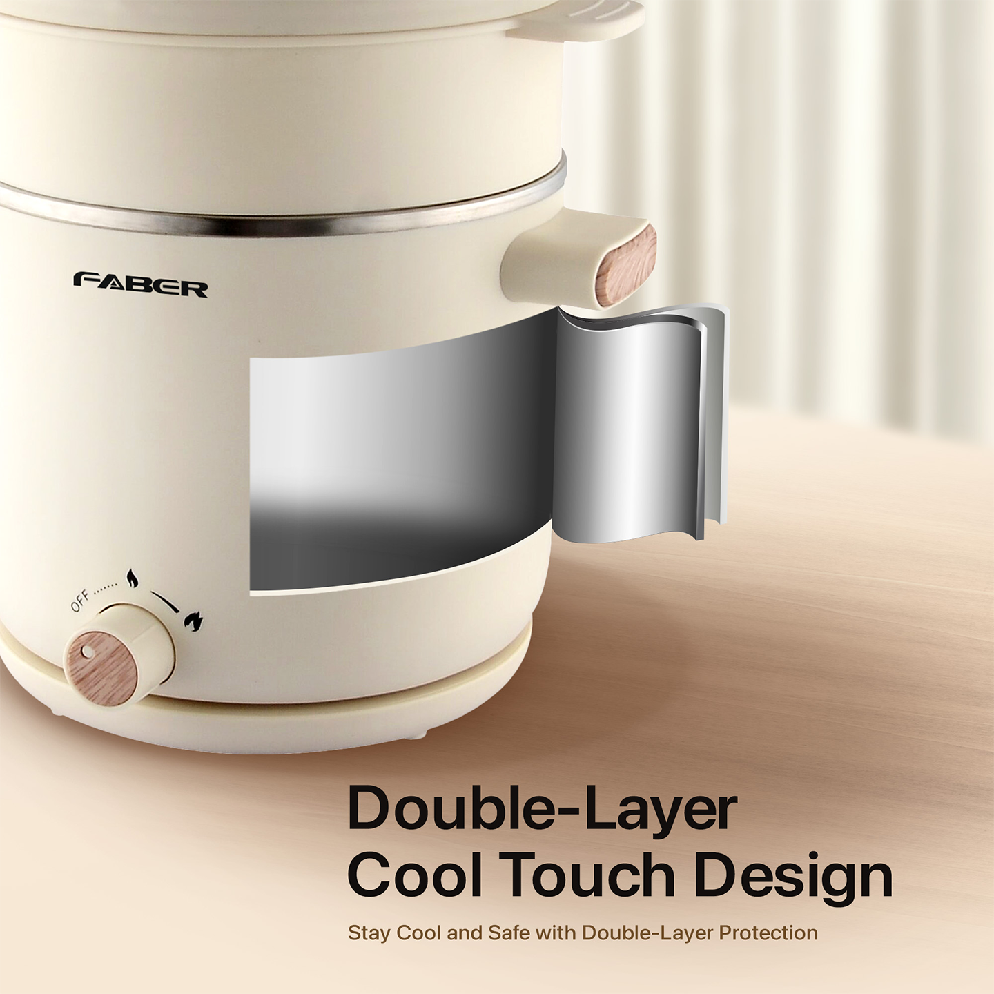 Faber 1.8L Pine-S Multi Cooker FMC 1208WH