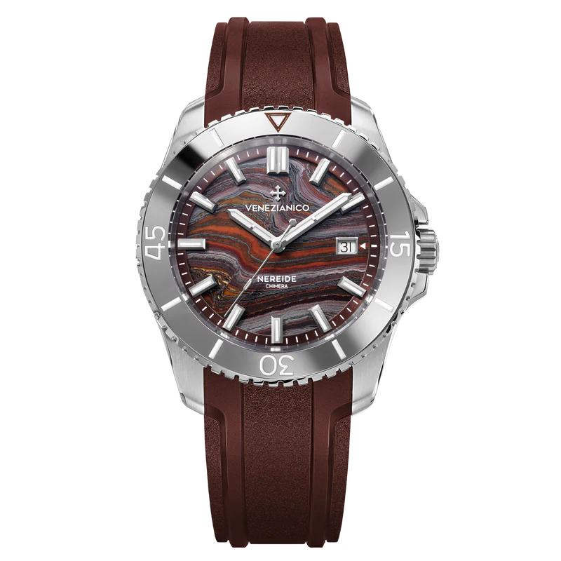 Venezianico Nereide Chimera - Limited Edition 鐵虎眼石鎢錶圈潛水錶