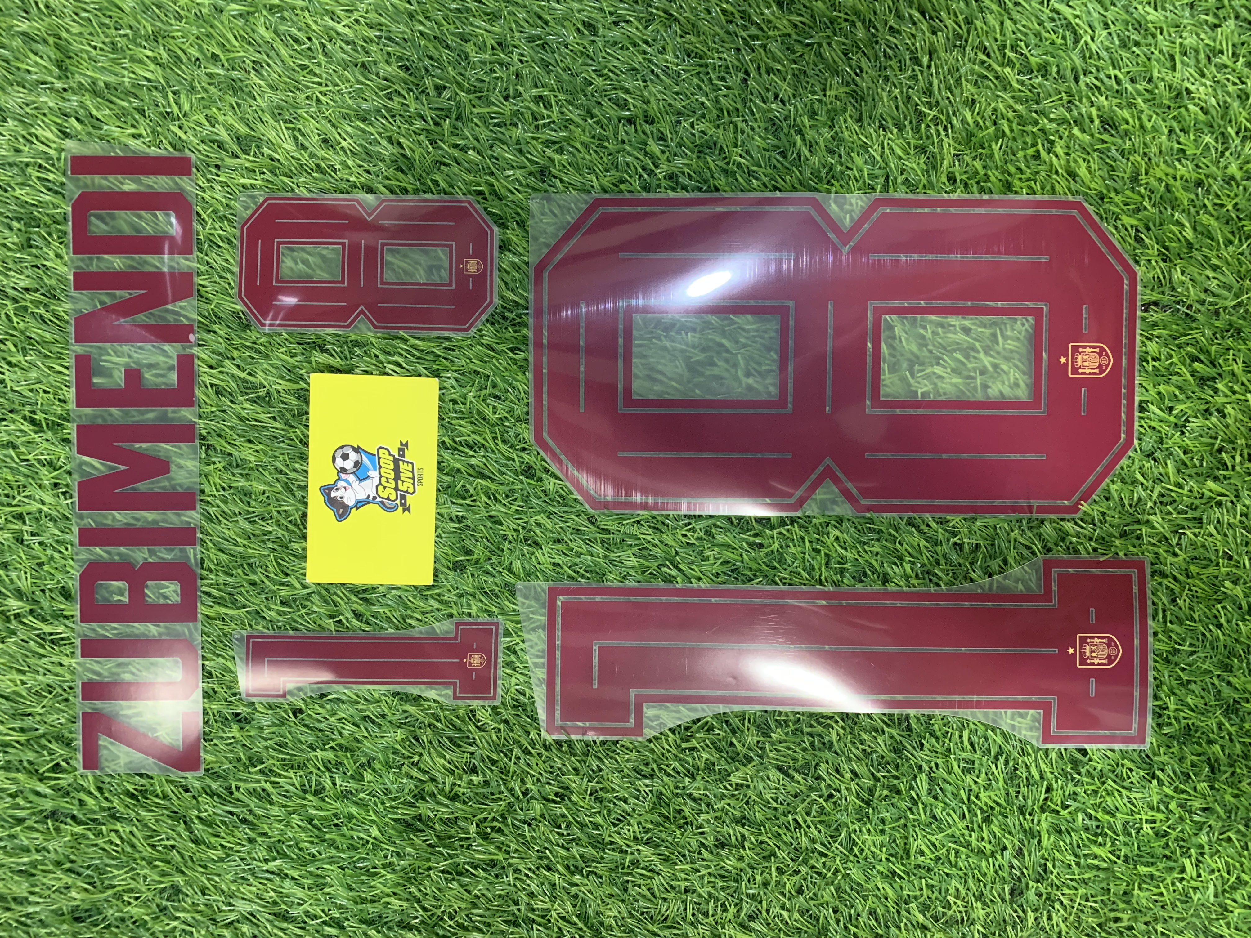 2026世界盃 西班牙 作客 印字 18 Zubimendi