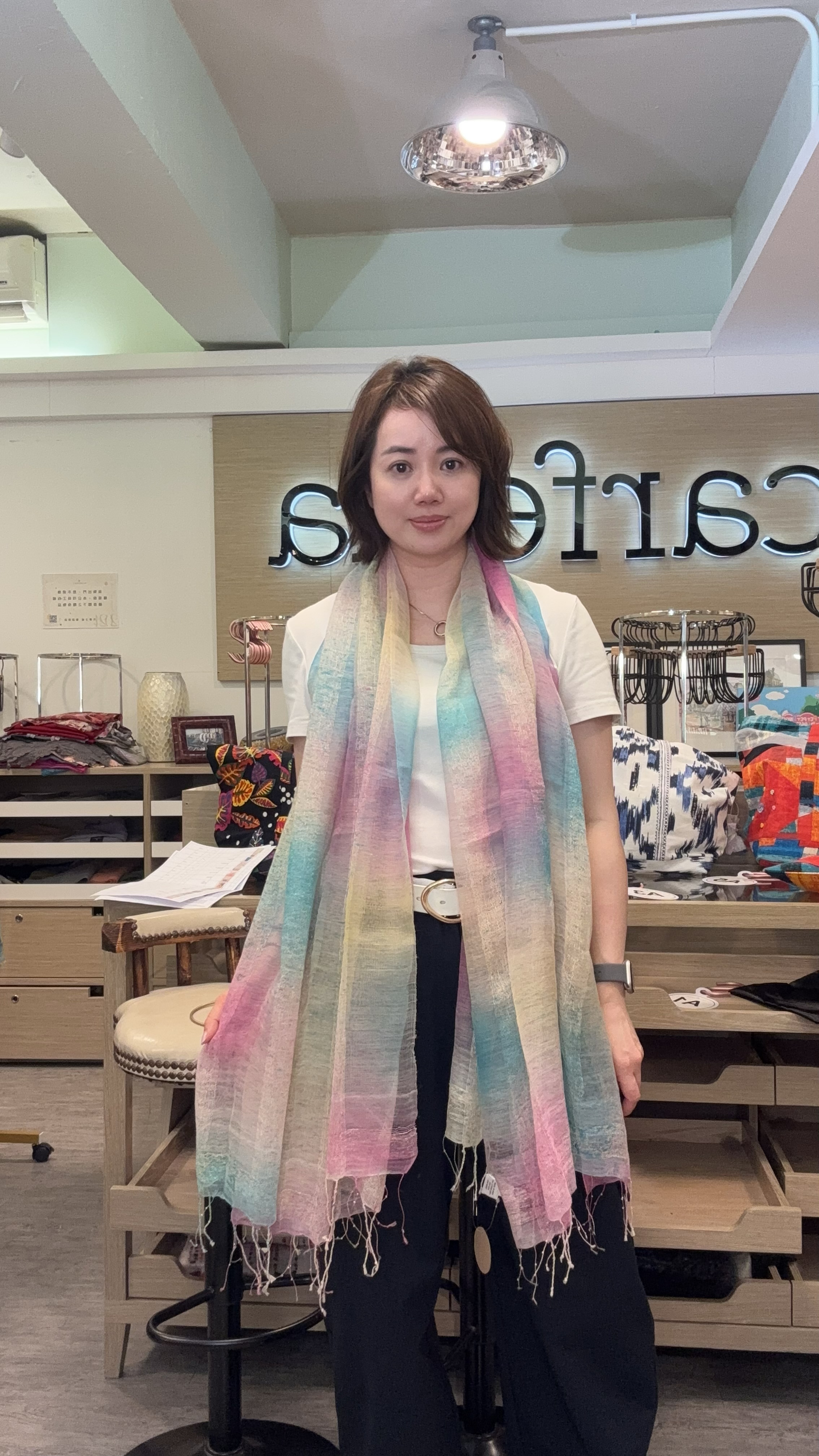 [訂購] A17 印度手工刺繡 Scarf