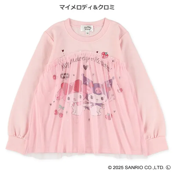 <🌟訂購🌟>Sanrio薄紗圈地料長袖衫