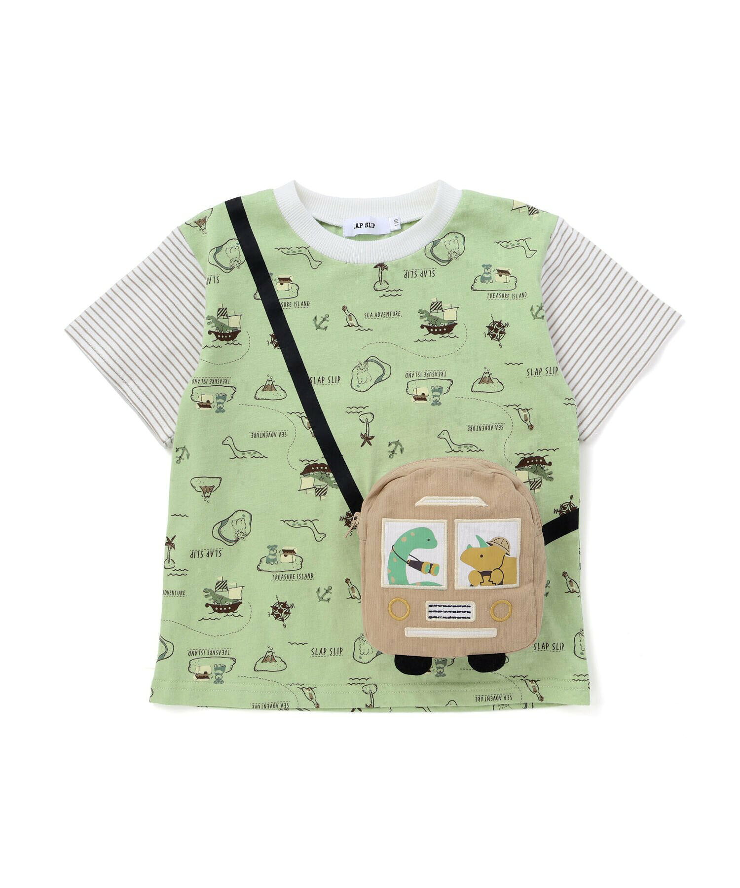 🆕【⭐訂購⭐】  日本直送🌀趣味恐龍立體小肩包 短袖Tee［2款選］🌀[ELDA-0030][260423]