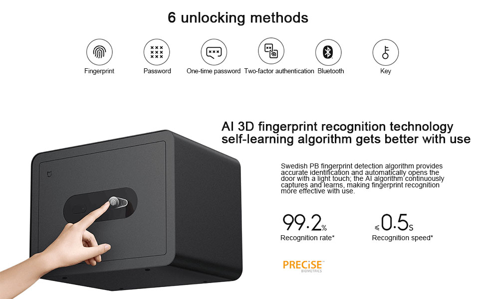 Xiaomi Mijia Smart Safe 30cm