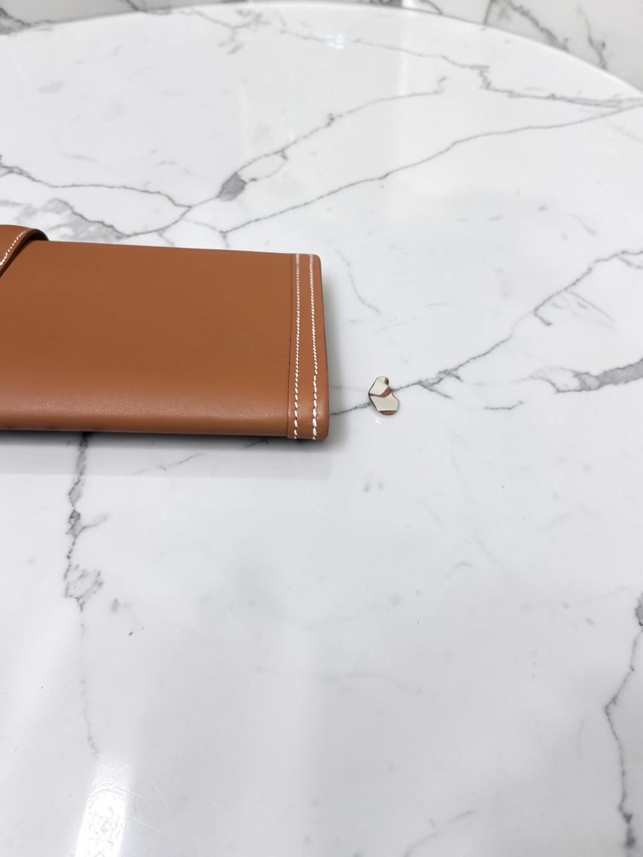 HERMES Jige Elan 29 Stamp U Clutch gold Calfskin 100%Authentic, 99%new ✅box