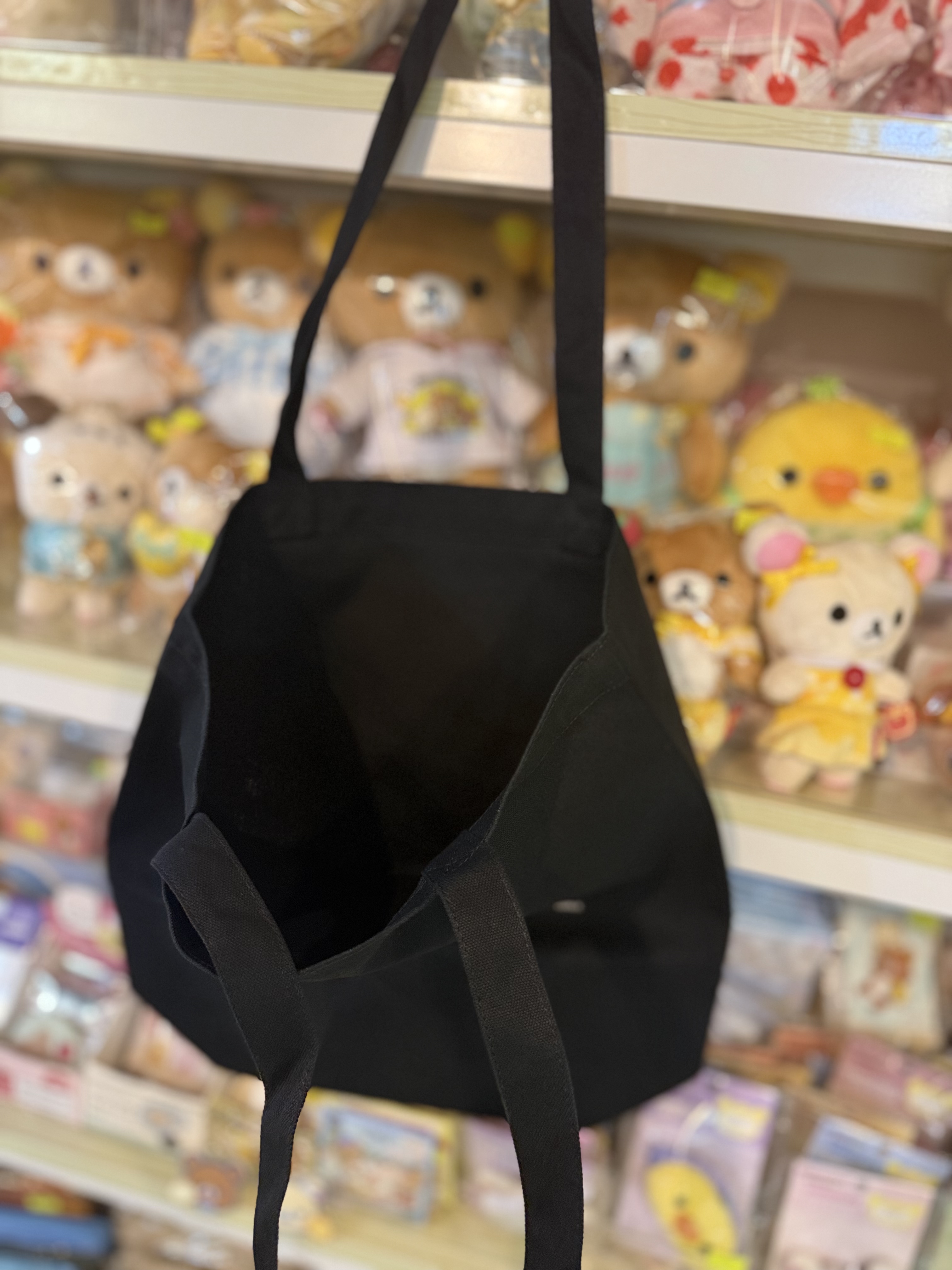《現貨》全新日本網上限定Rilakkuma 黑白系列布袋