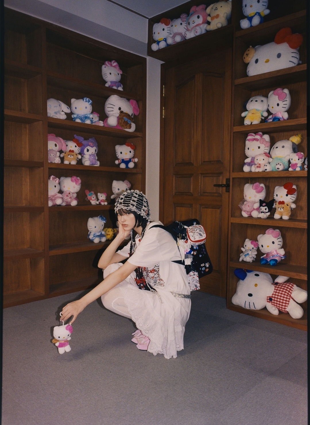 伊藤潤二  × Sanrio × niceghostclub 聯動限定系列｜Mini Pouch
