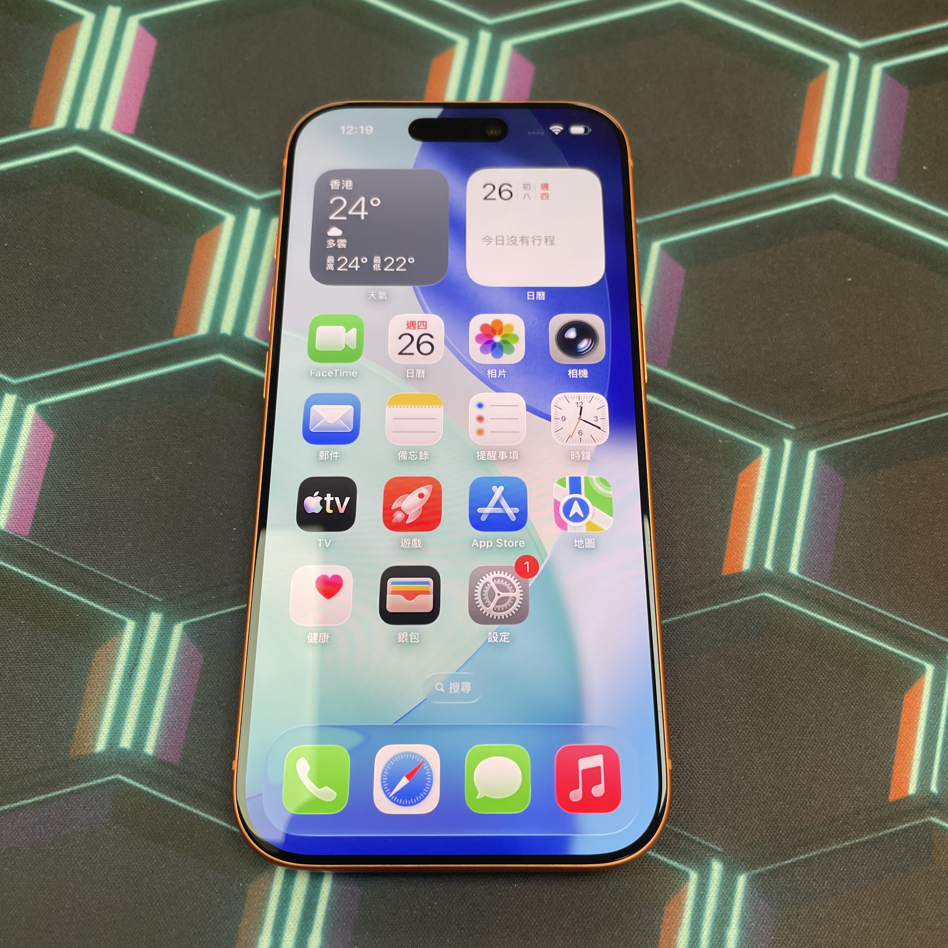 *6219 17 pro 完美機 512GB 電100 橙色 orange