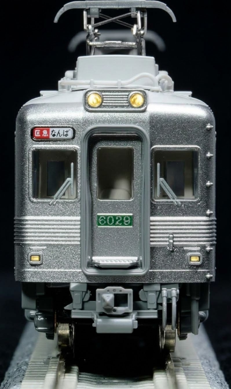 不銹鋼型南海電鉄6000系(無塗装) Kato N