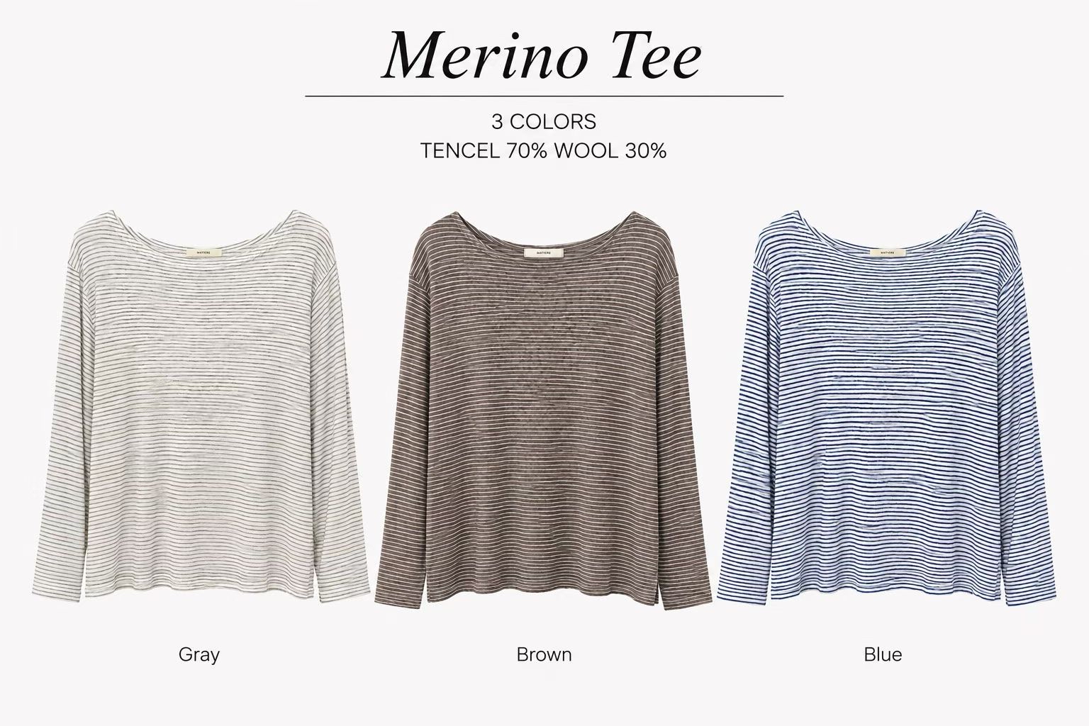 MT8 Merino Tee