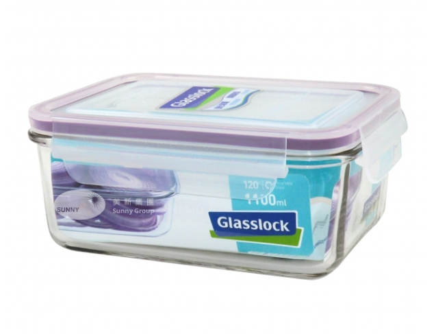 MCRB-110N(Y)/韓國長形玻璃盒1100ml