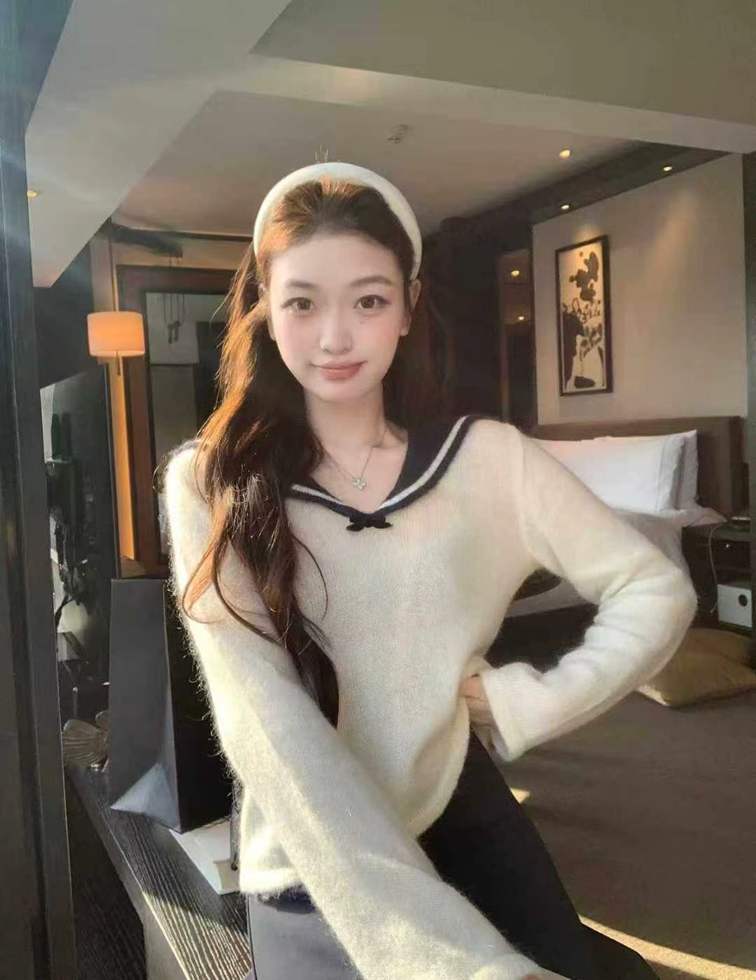 4425 减龄学员风毛衣