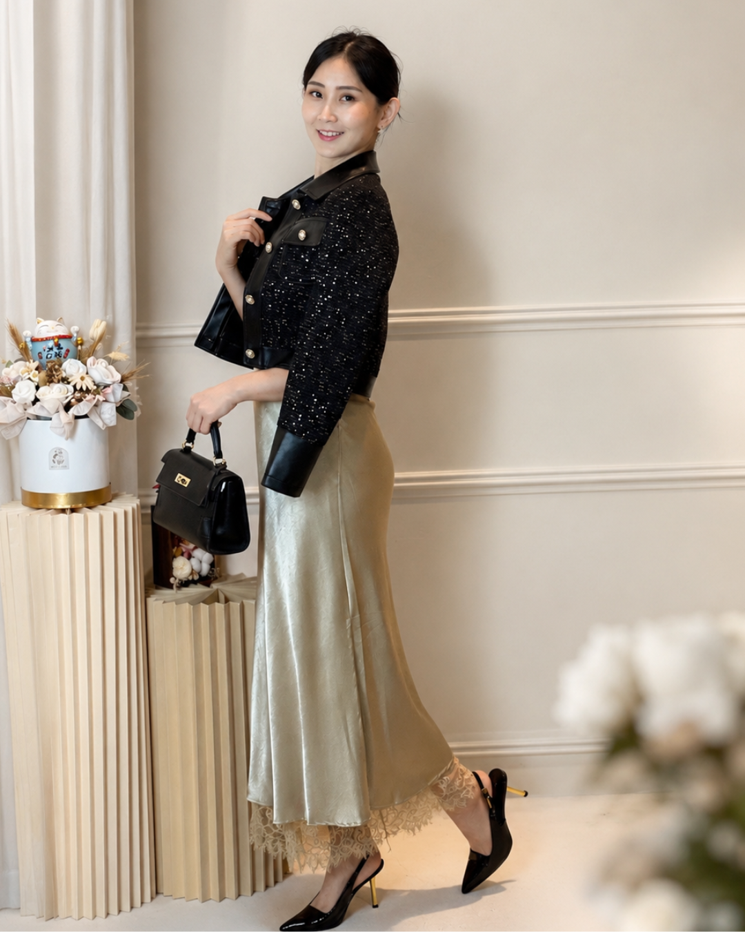 5121- Aither 2 Colour Skirt