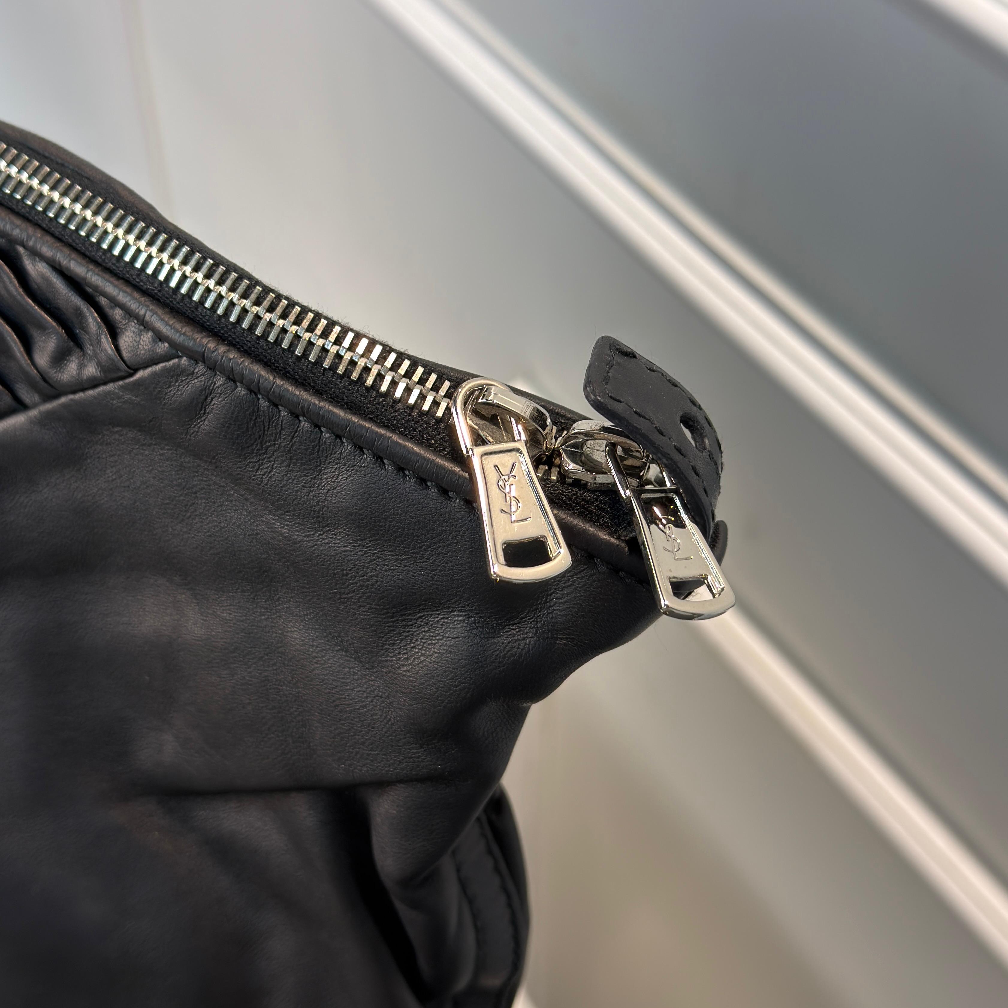 YSL Handbag 黑色羊皮 真·Vintage 中古大袋款 