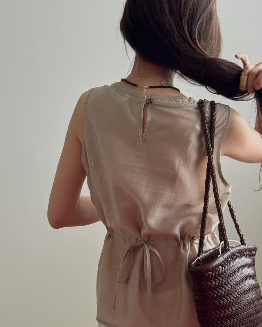 抽繩無袖 Blouse