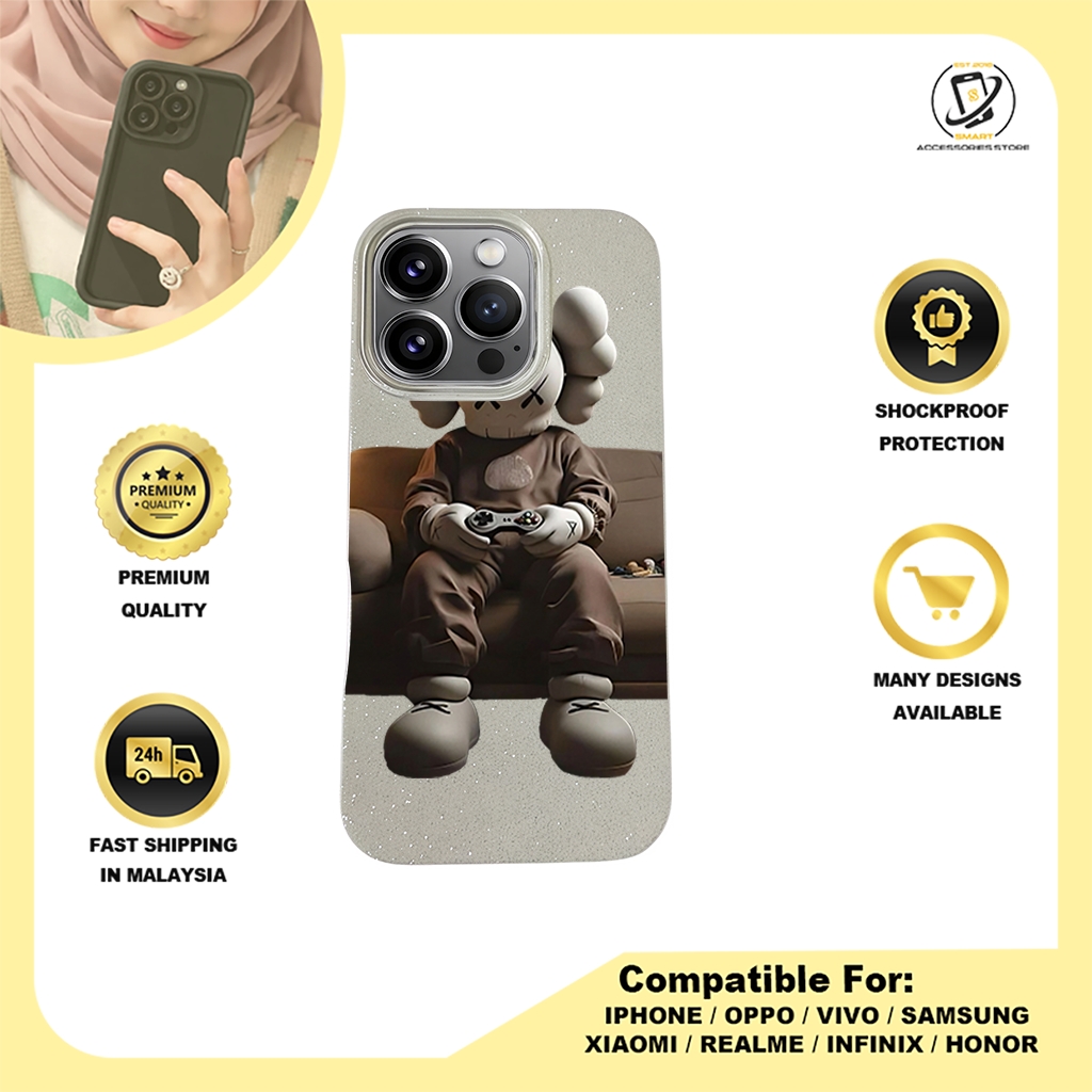 BLING CASE PHONE FOR IPHONE - DESIGN KAWS A