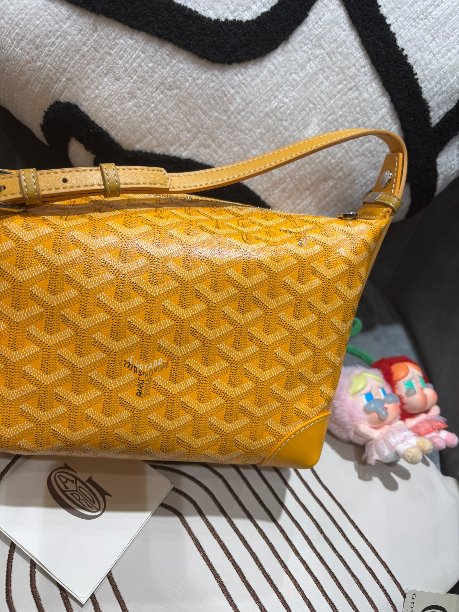 Goyard Bowling 25 Toiletry Bag Boeing 25 100%Authentic,99%new ✅已配上斜孭飛原裝肩帶