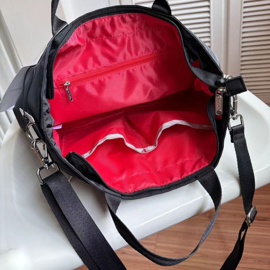 0222 Lesportsac x Anya Hindmarch Carryall Tote Crossbody Bag 3月底