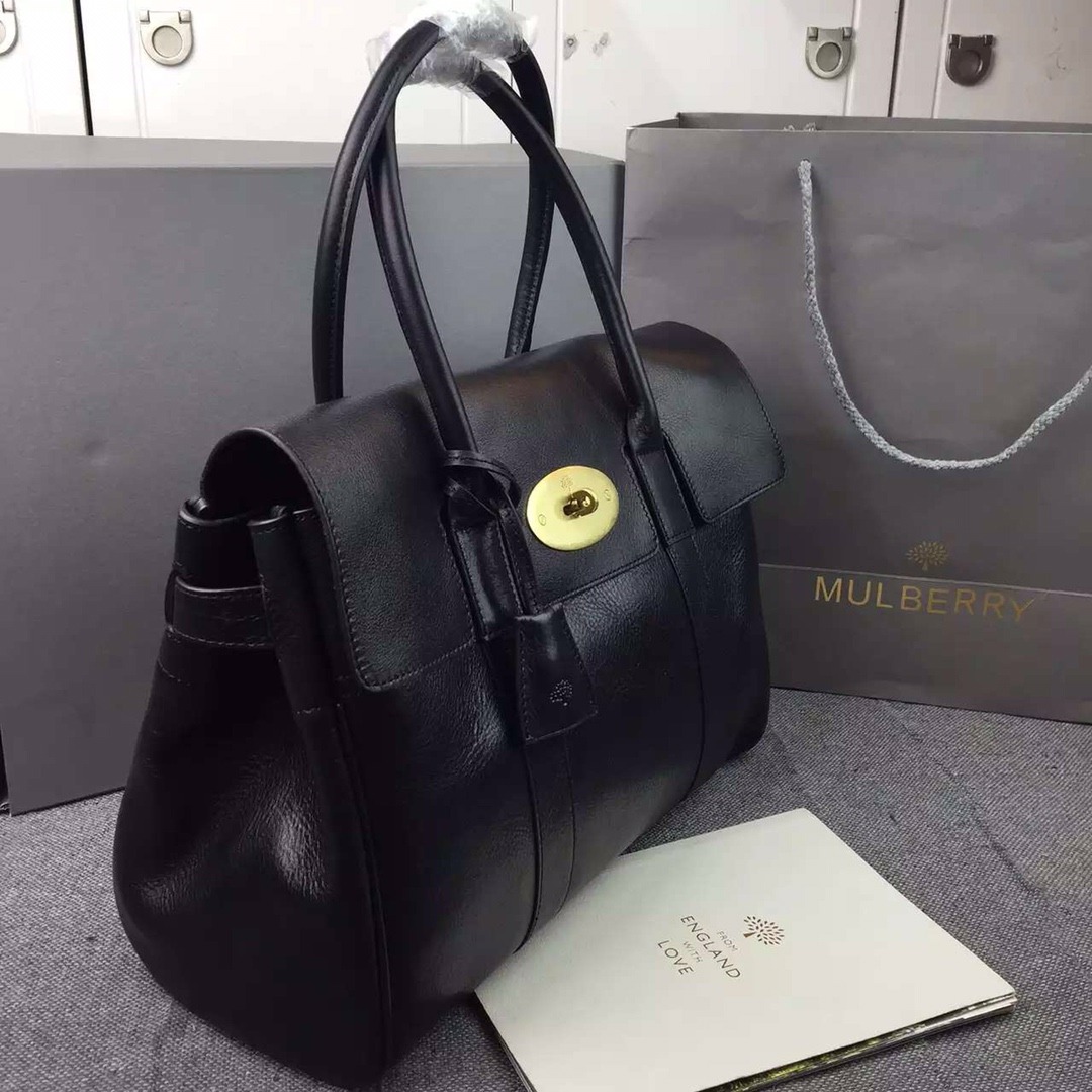 英國🇬🇧 Mulberry Bayswater 皮革手袋