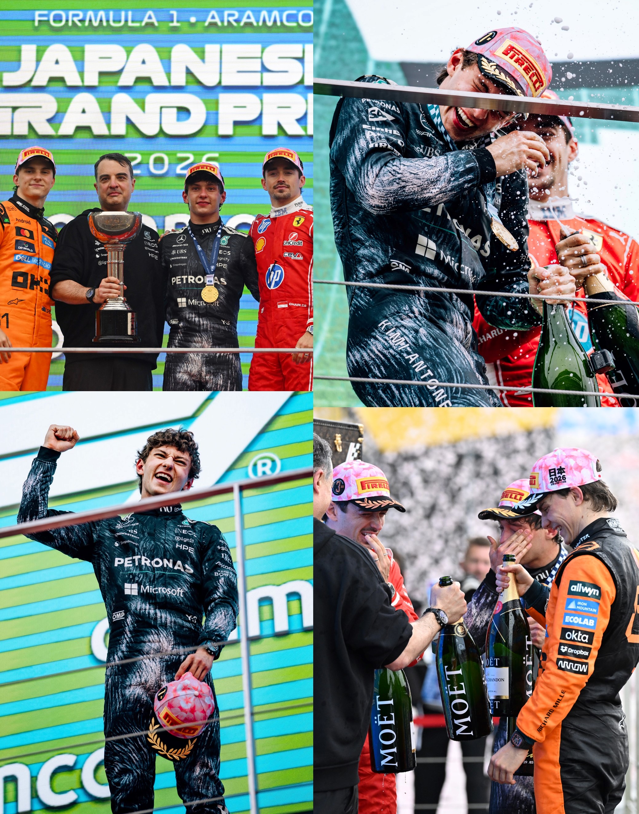 🌸櫻花雨 F1 Pirelli倍耐力 2026 日本站特別版 P1冠軍帽 PIRPC0114