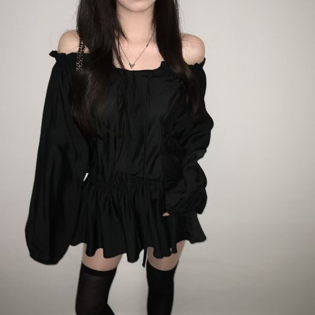 【 🫧今期推薦！法式女孩～超美の花束般設計🌼高質光澤感紋理兩穿OPS✨🤍 】 Paris Girl Blossom Ops(四色入)