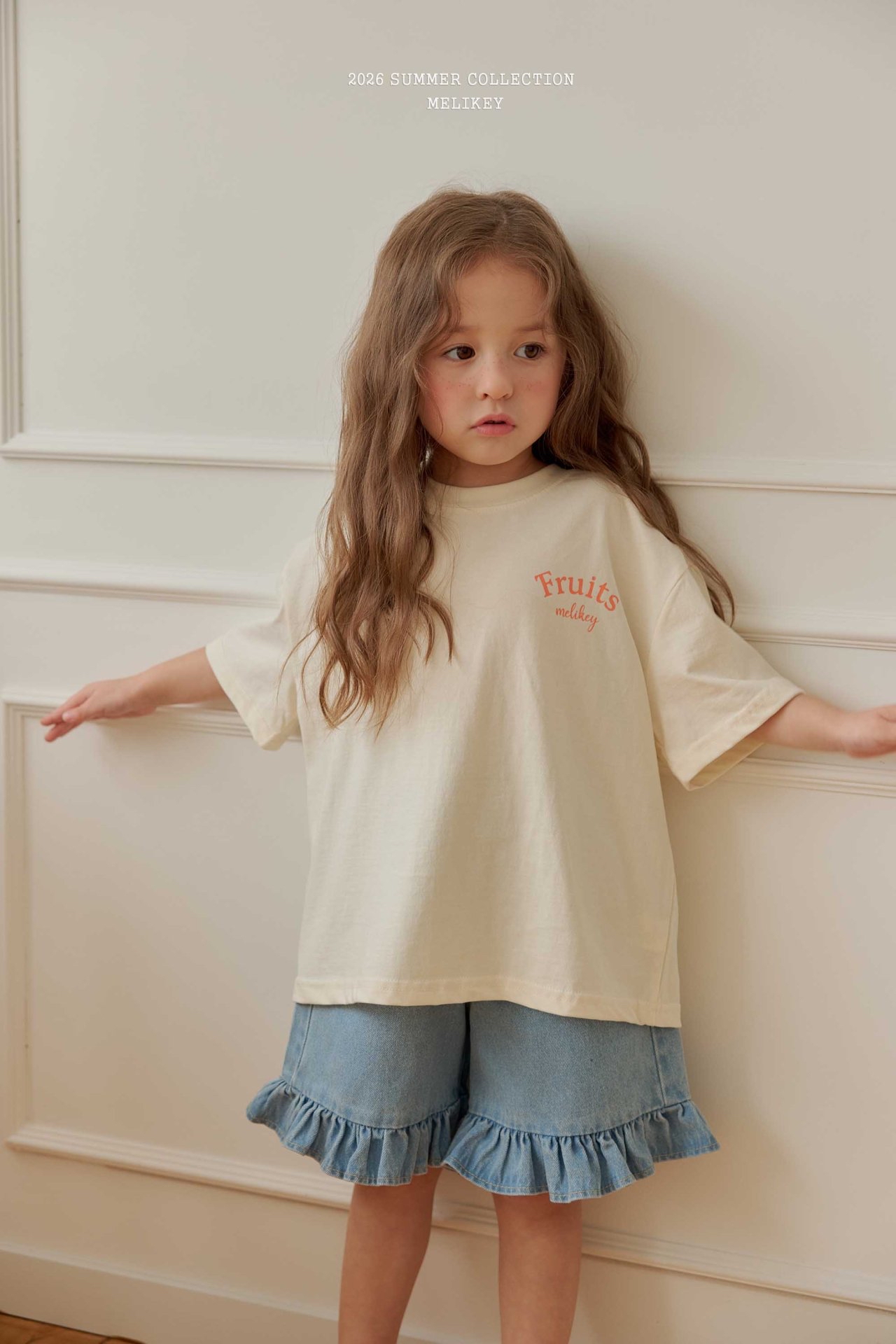 Melkey | Peach T (grey L105-115)