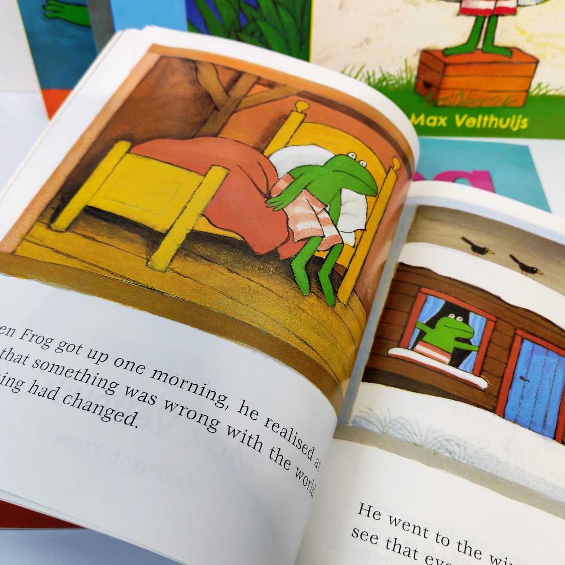 Frog is Frog  10 books 青蛙弗洛格的成長故事10冊 睡前親子繪本 情商培養 B266