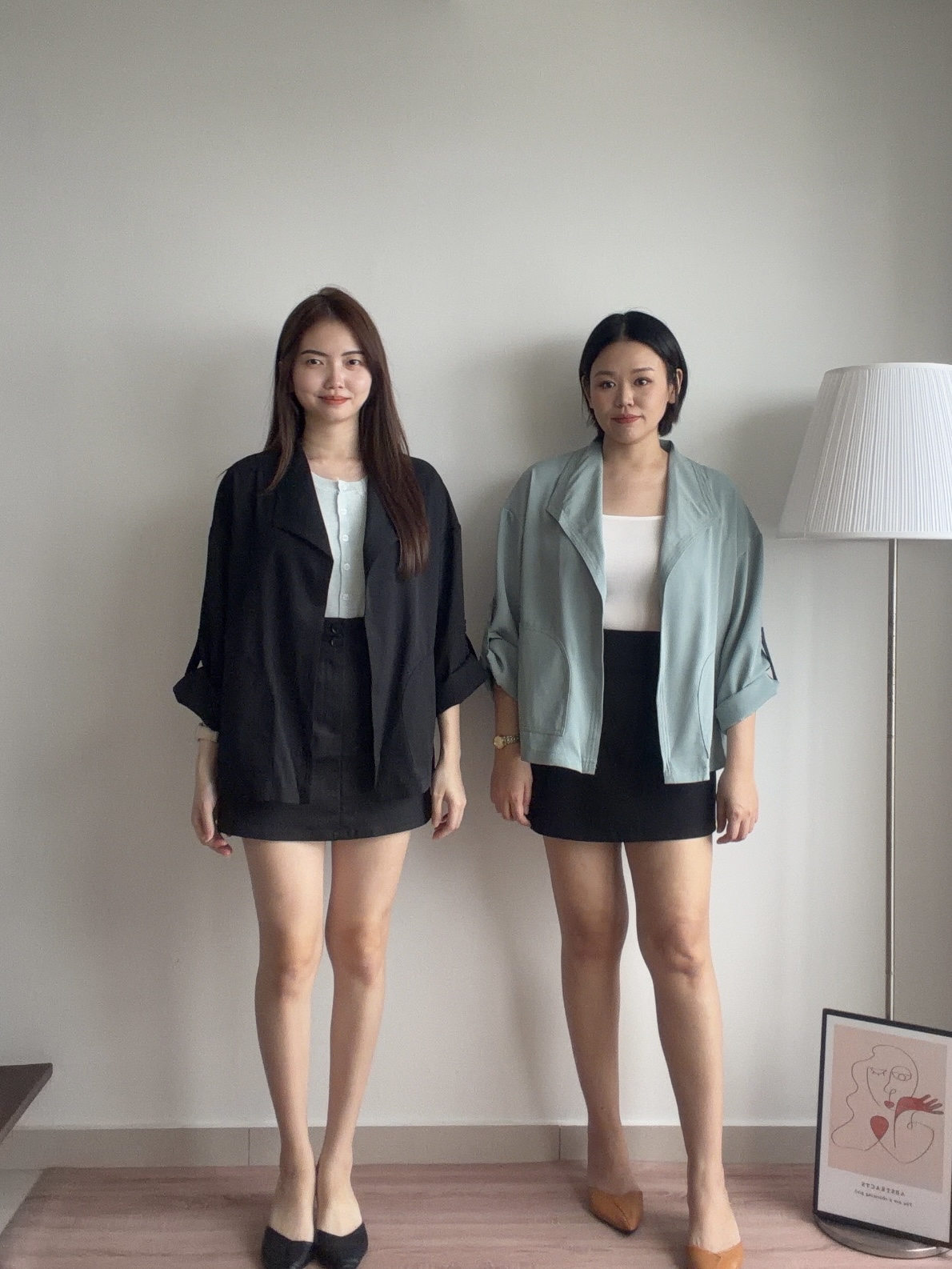 T4479 Long Sleeve Oversized Blazer - 4 Colors 