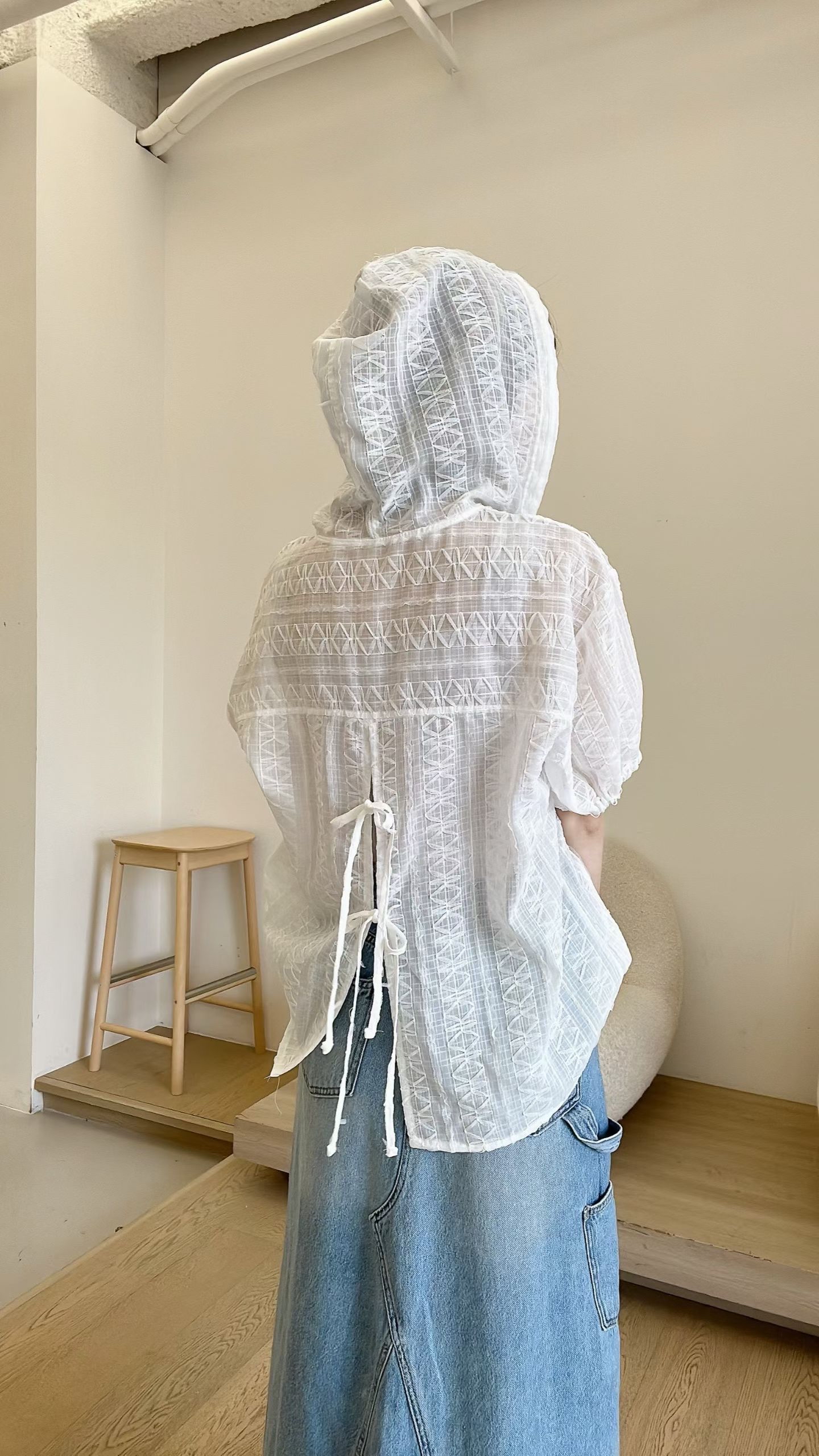 FV17_04  大A-CUT 牛仔長裙 