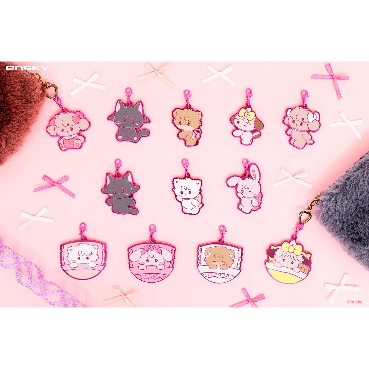 🎀【預訂】Lil ala mode 金屬掛飾系列共12款