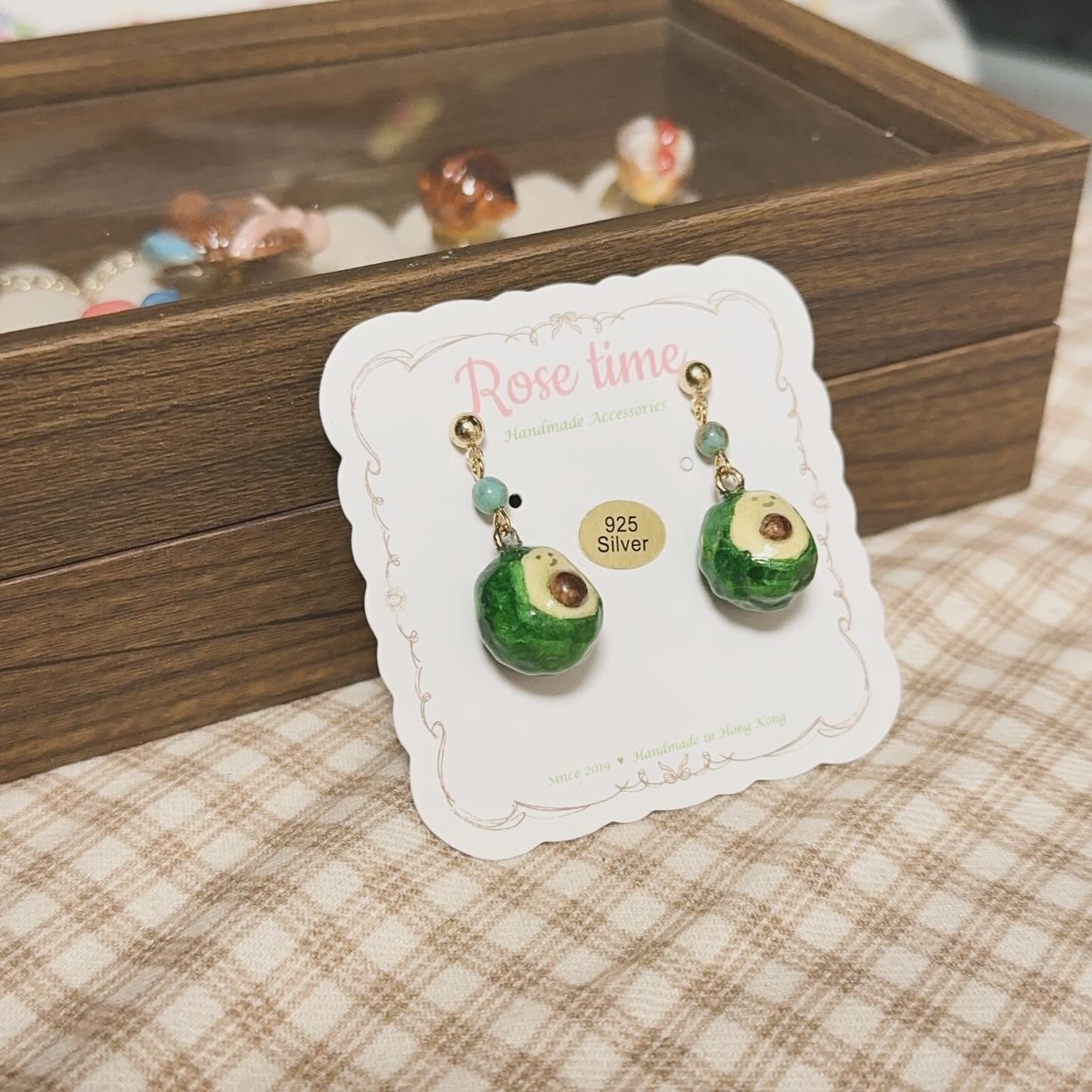 Rose time 3月16-18日 精選半價🩷 手繪立體牛油果仔耳環 🥑 🩷七周年精選半價
