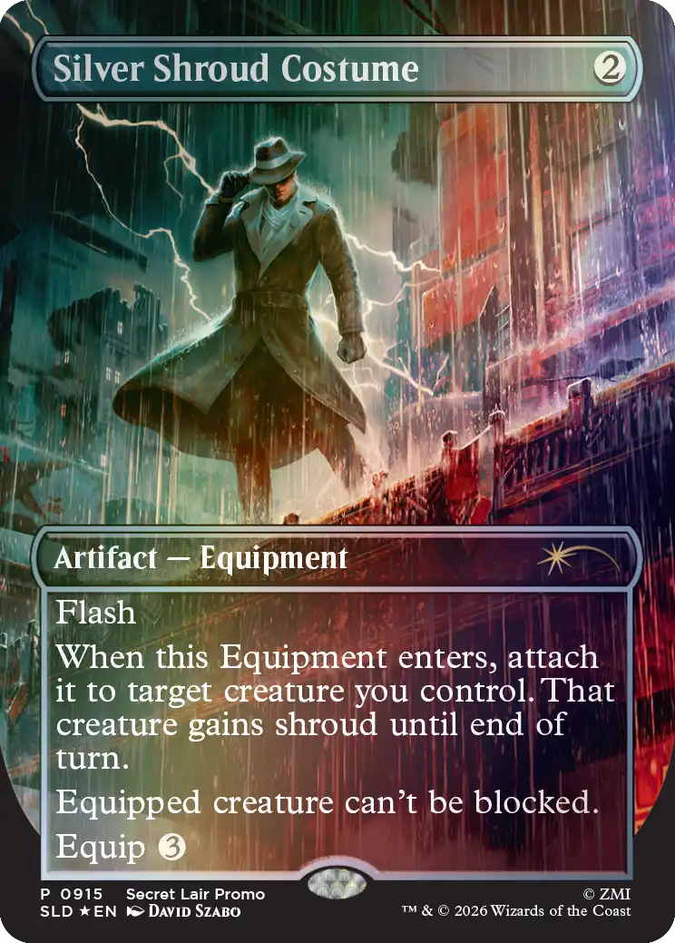 Secret Lair x Fallout®: PROMO :SILVER SHROUD COSTUME