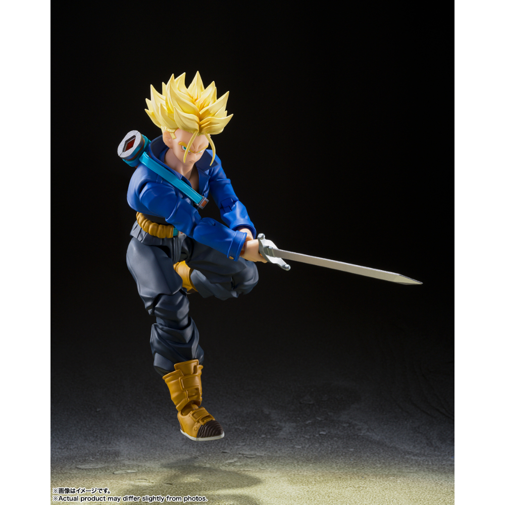 SHF Dragon Ball Z Super Saiyan Trunks Boy From The Future