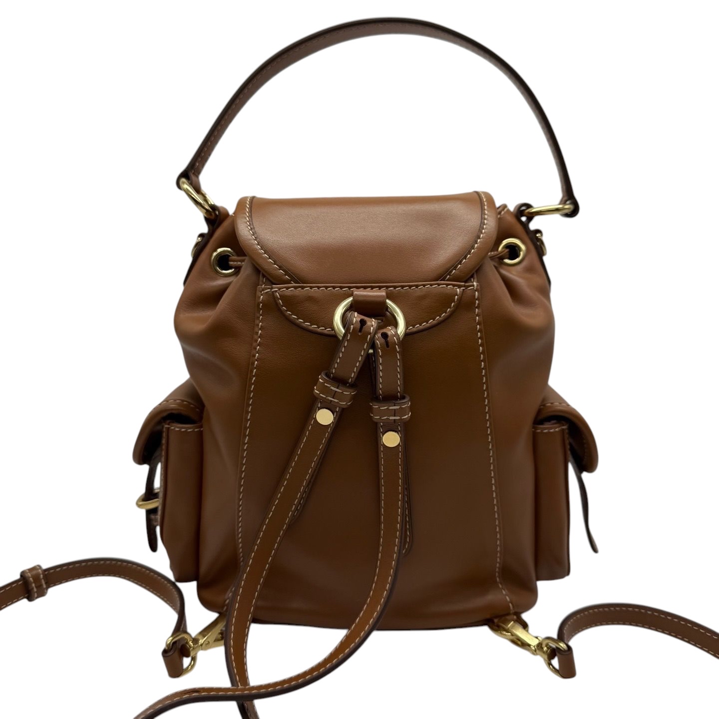 Pre-owned Miu Miu Leather Backpack / Product Code: 061934
