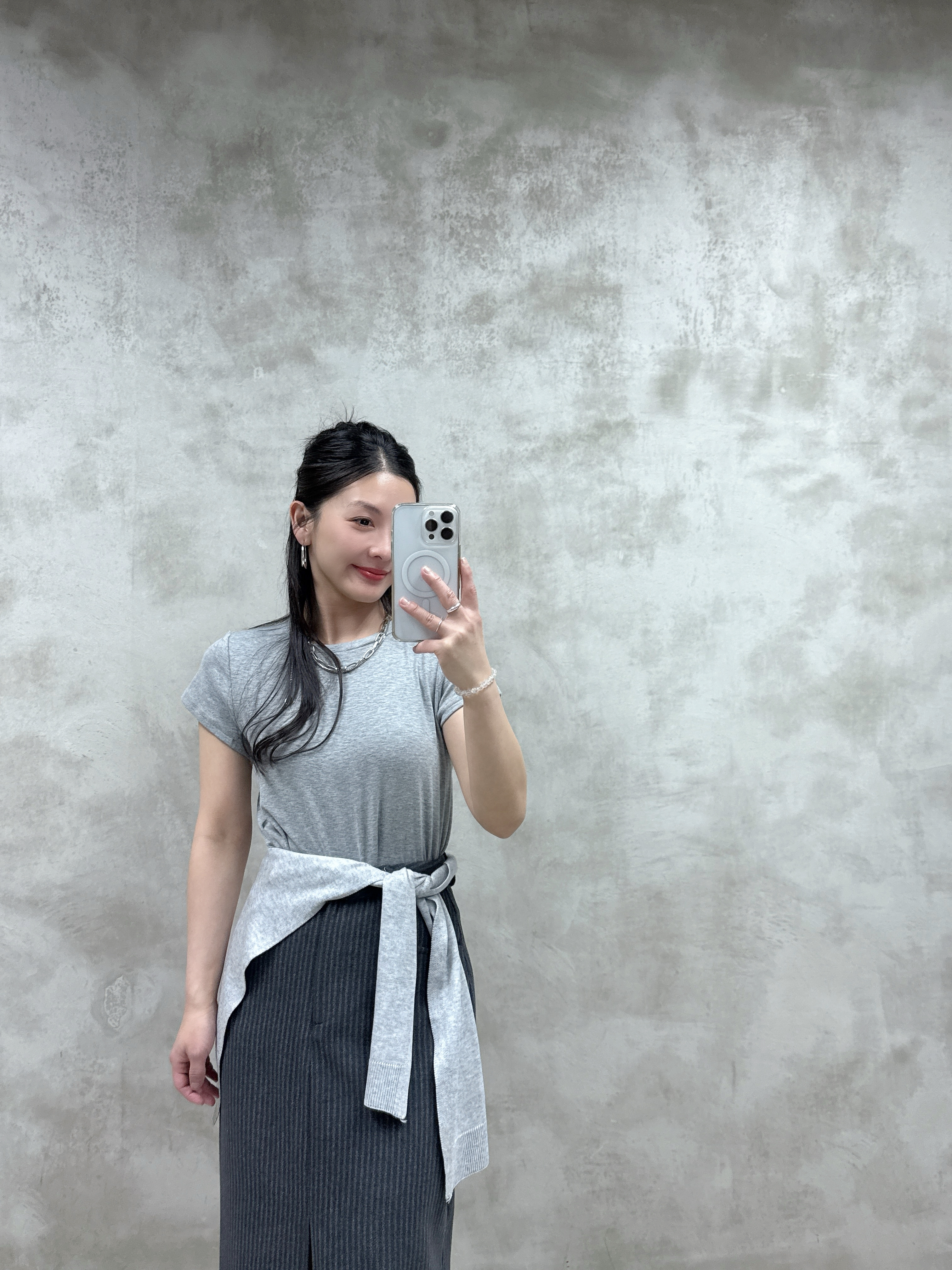 四季凈色線棉披肩