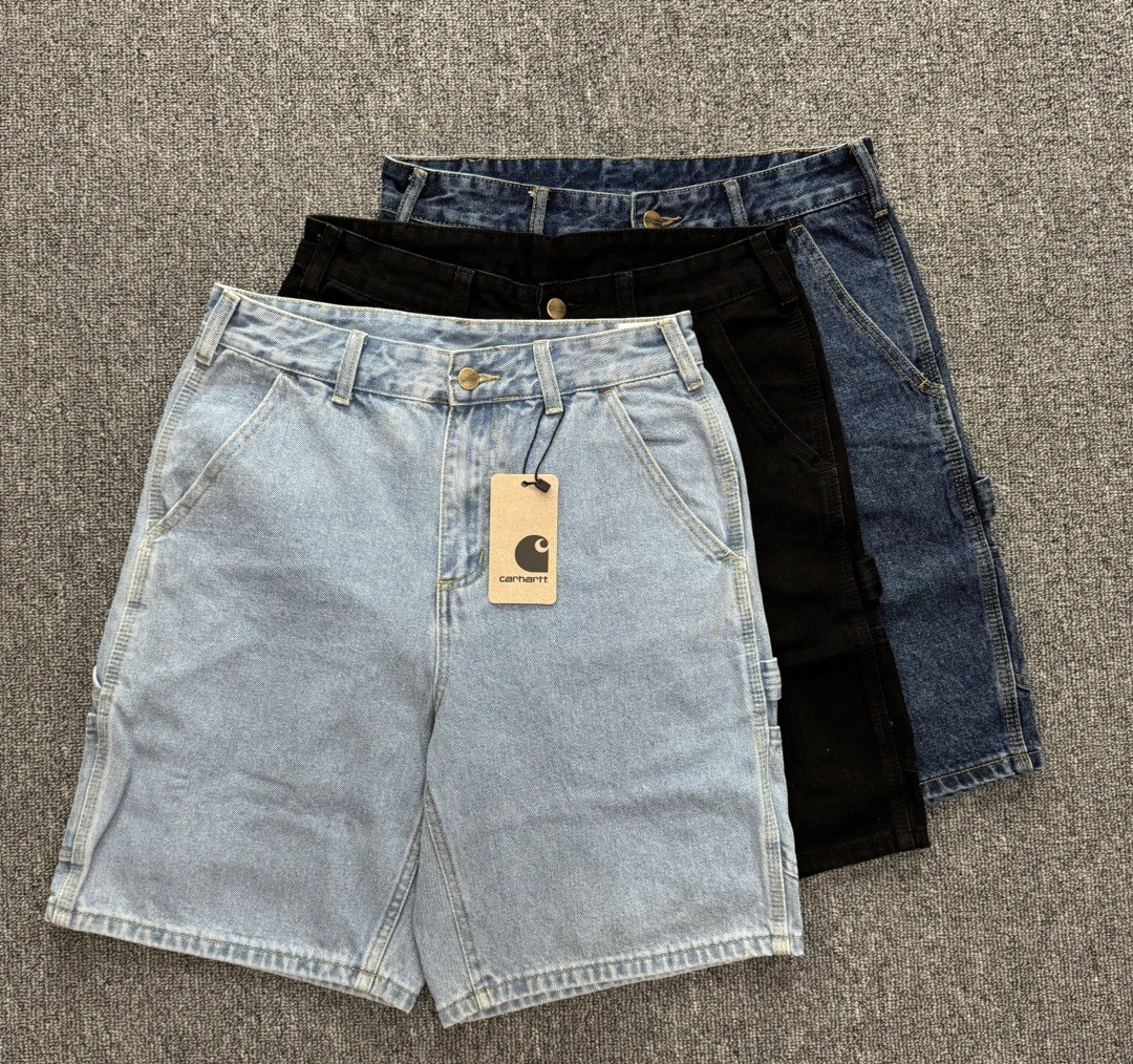預訂 Car hartt 復古水洗牛仔五分工裝短褲