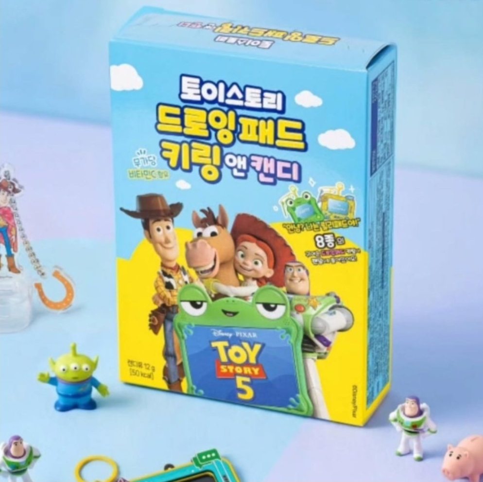 [ 卡通盲盒特典 ] 韓國Toy story 盲盒 畫版仔