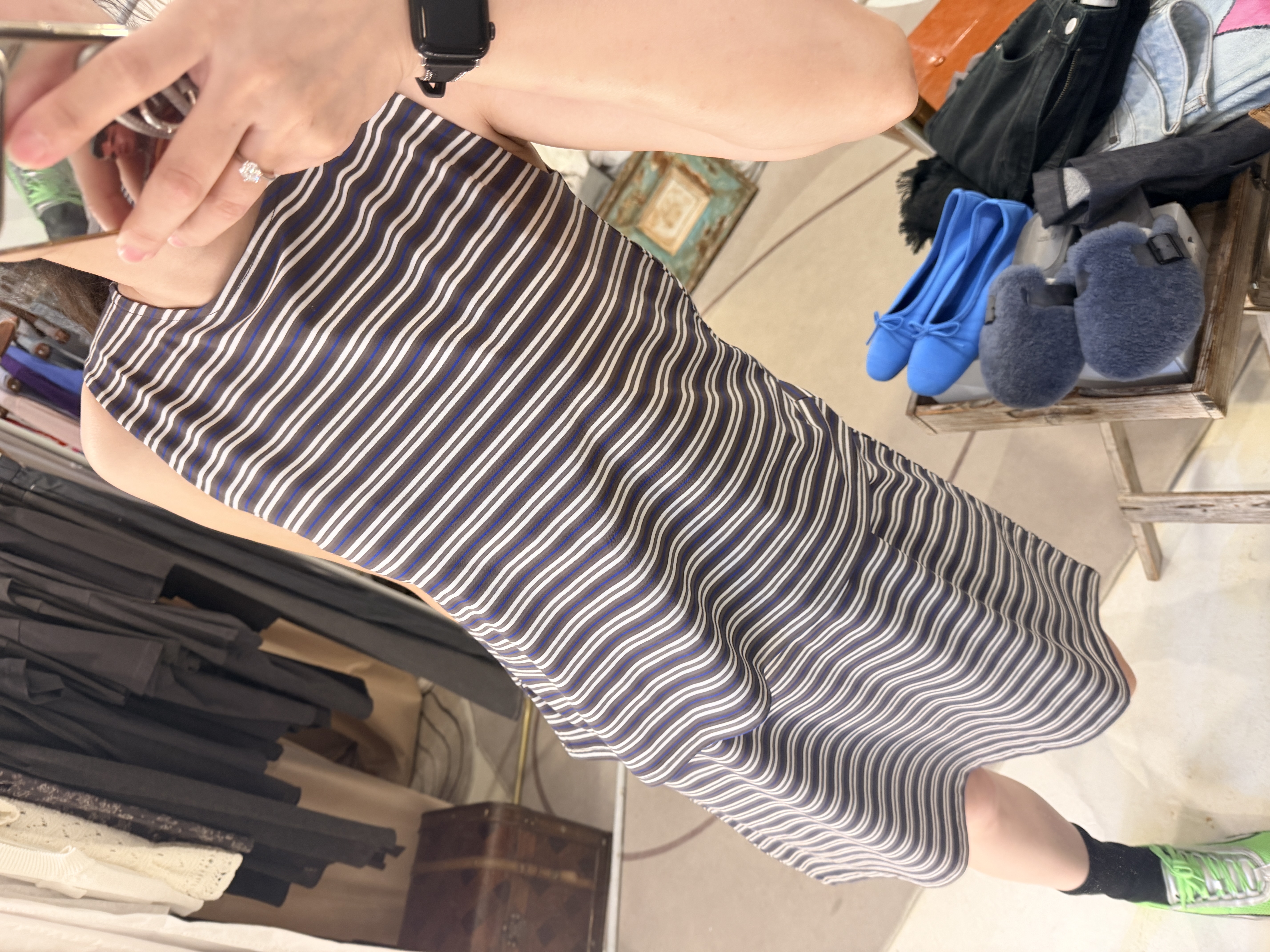 Soft cotton vest dress