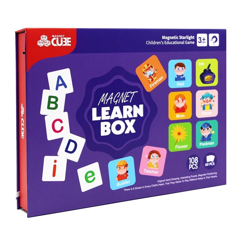 兒童磁鐵學習套裝（英文生字)