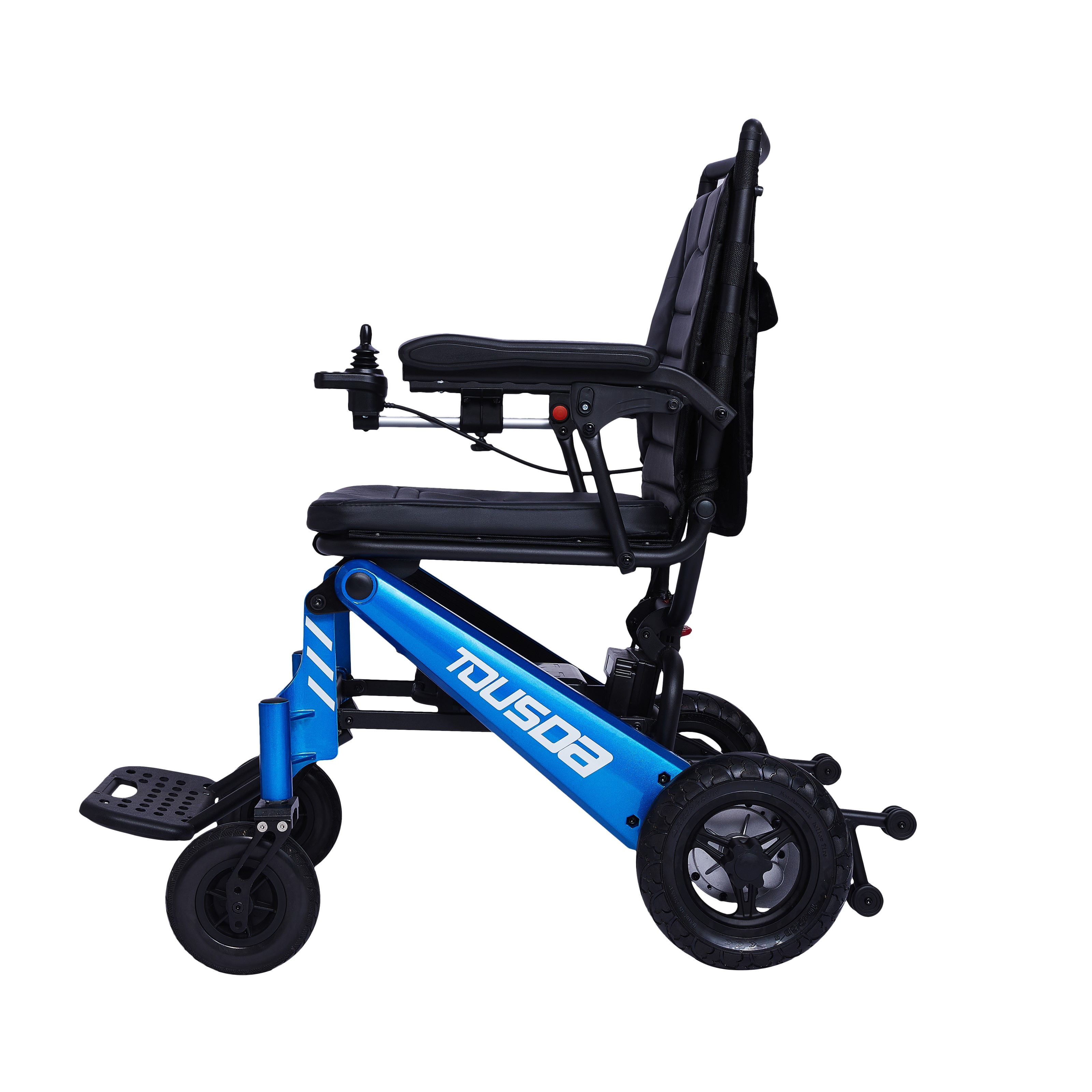 免運費包上門安裝教授使用方法 - 智能廣東話發聲控制器 - 鎂合金電動輪椅 M01D - 升級版 - 藍牙連接搖控- 18AH 鋰電池 - 400W無刷電機 - 電磁鎖車, 上斜落斜放手即停不溜後