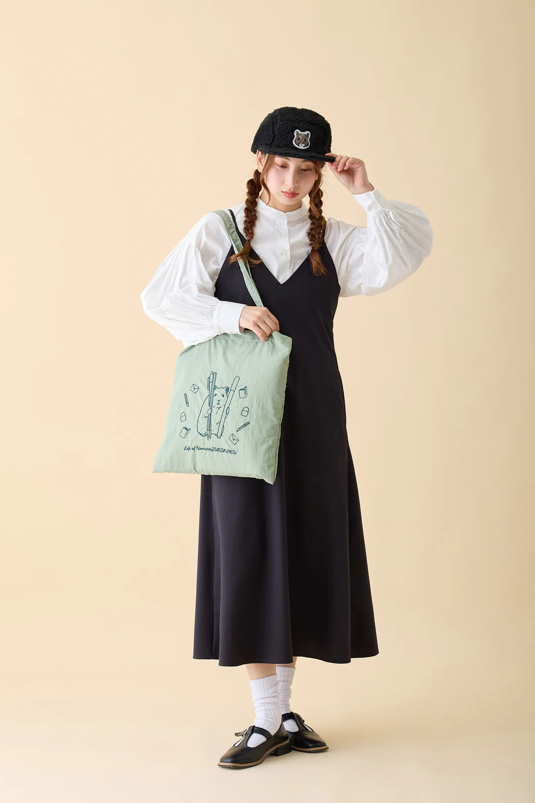 日本預訂📍助六之日常刺繡圖案Tote Bag