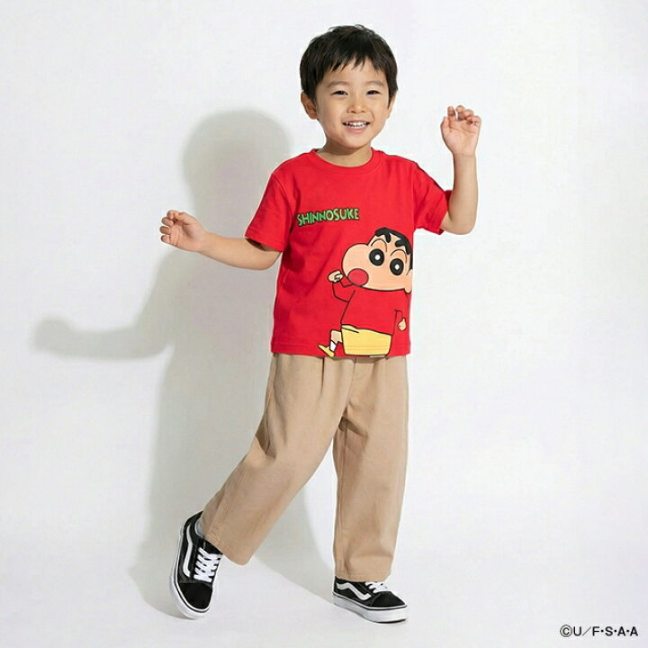 🇯🇵預訂 日本直送🇯🇵Babydoll x蠟筆小新系列人物前後大印花短袖T恤