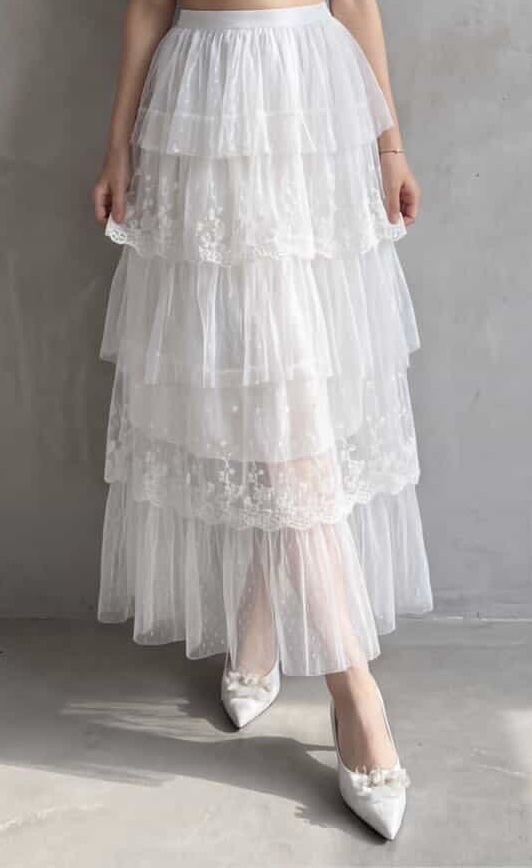 閃亮花朵閃石平底鞋