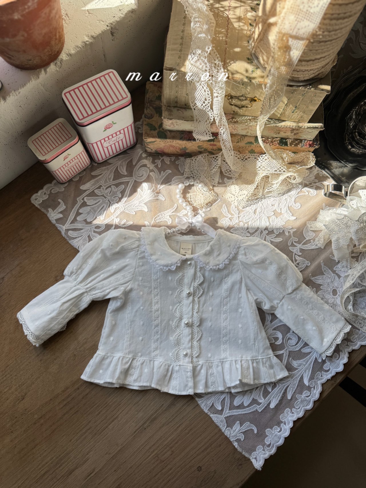 🇰🇷Marron blouse