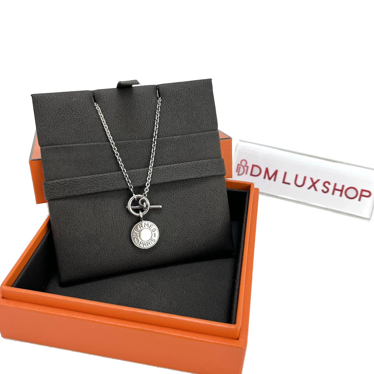 Hermes Amulets H Confettis Necklace