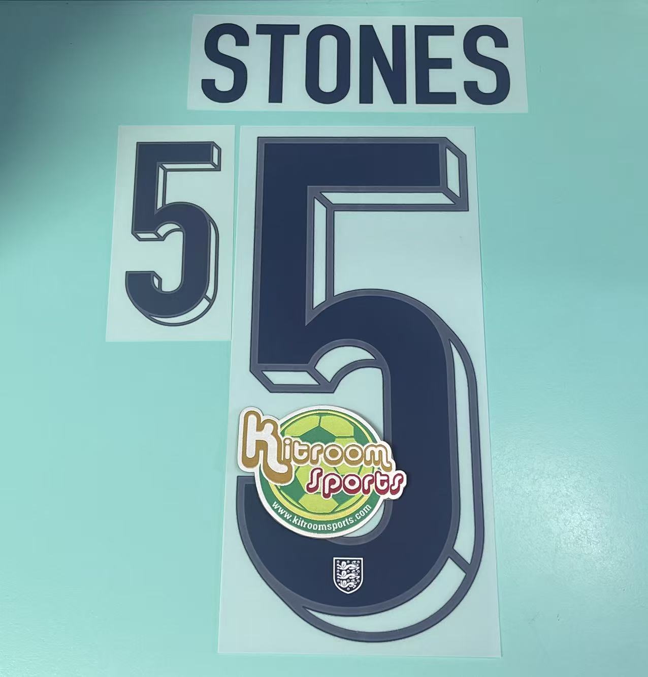 2024 England Home Nameset #5 STONES