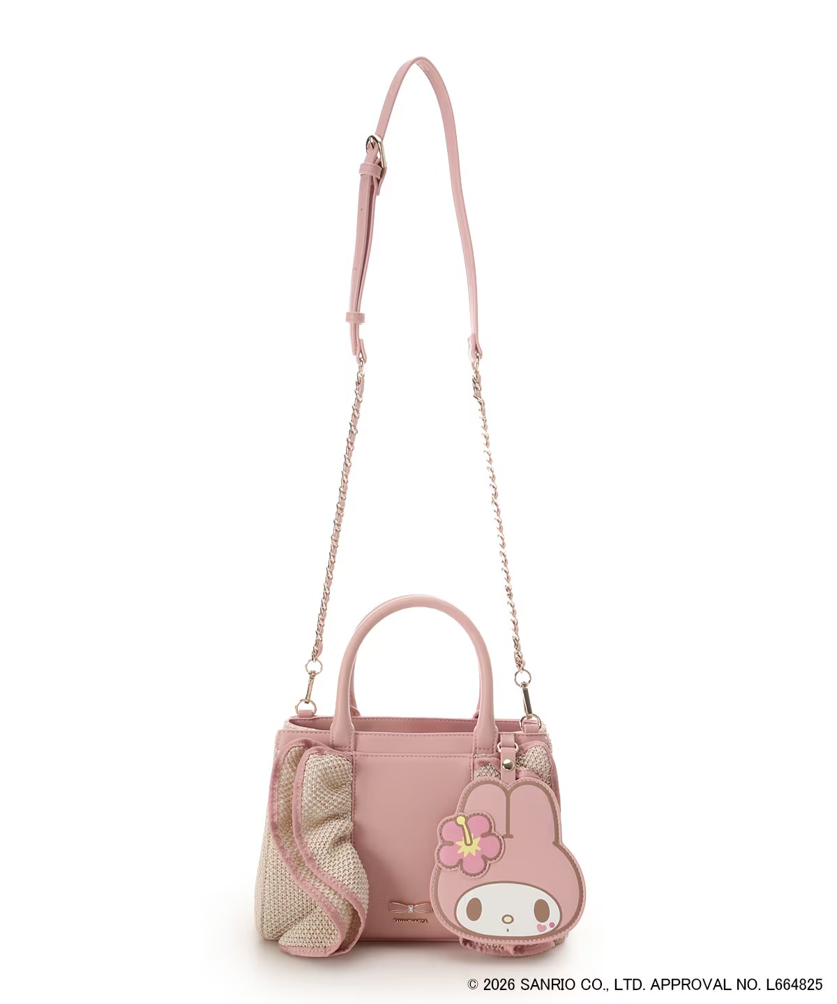 🌸 【預訂】Melody 2Way Basket Bag - SAMANTHAVEGA x Sanrio Summer Collection