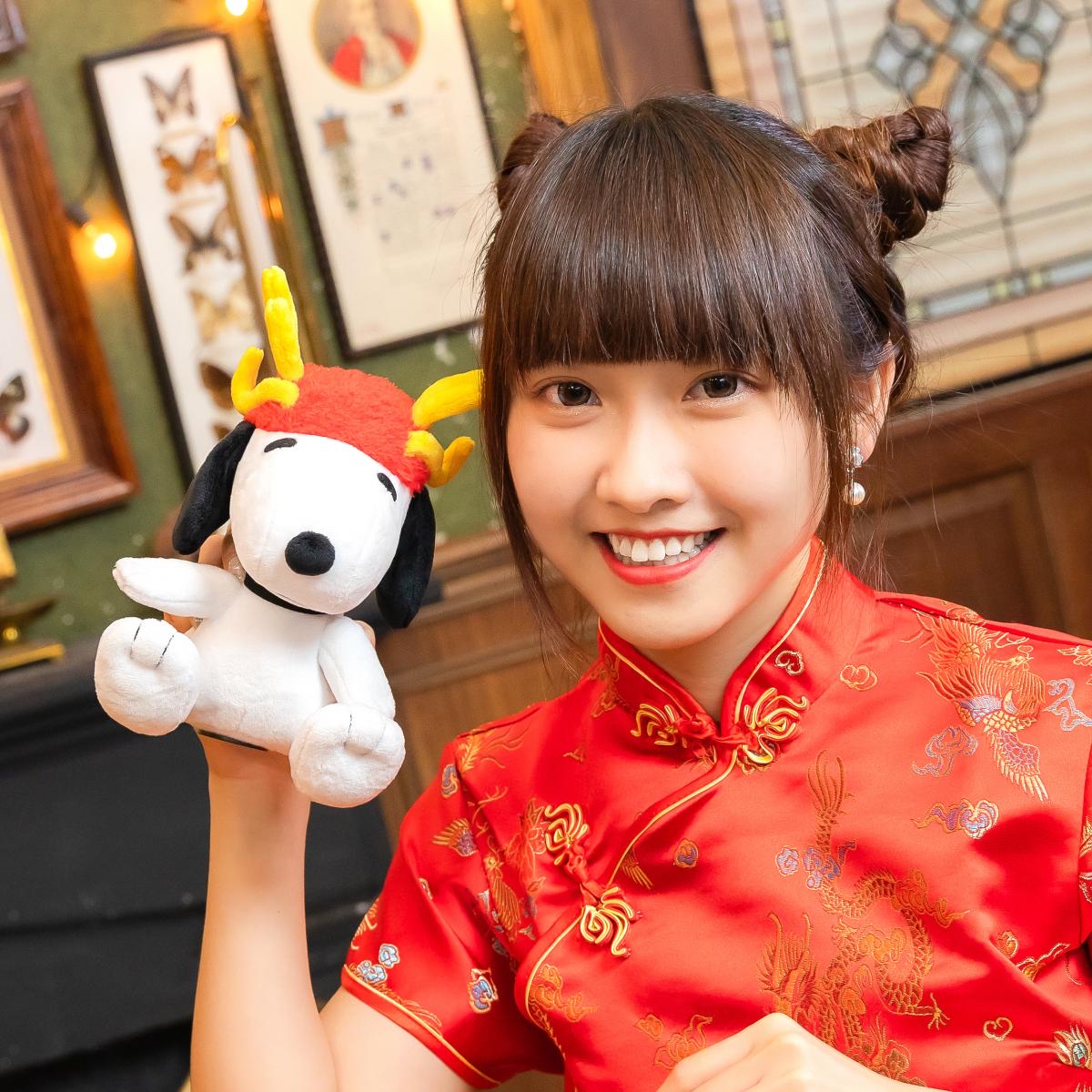 InfoThink 史努比龍年絨毛藍牙喇叭