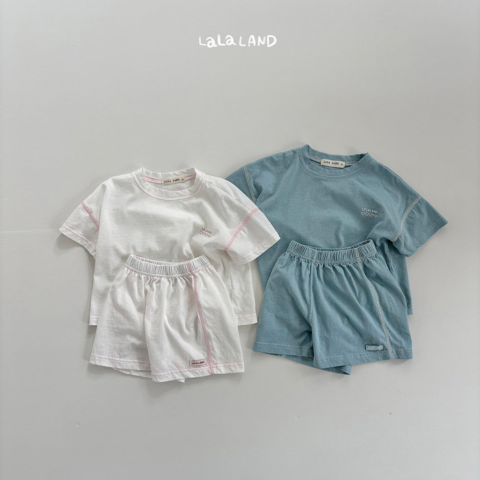 🇰🇷Lalaland kids tee/短褲