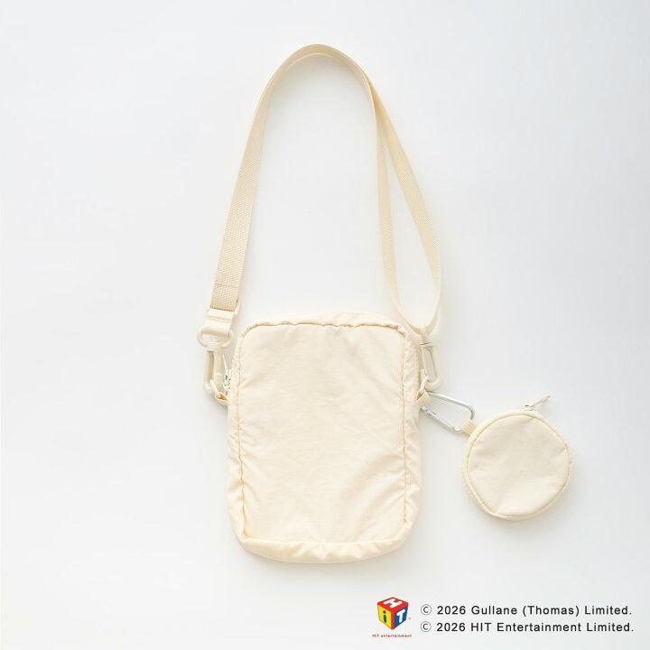 🇯🇵預訂 日本直送🇯🇵Petit Main x Thomas湯瑪士小火車系列兩色標誌刺繡單肩包