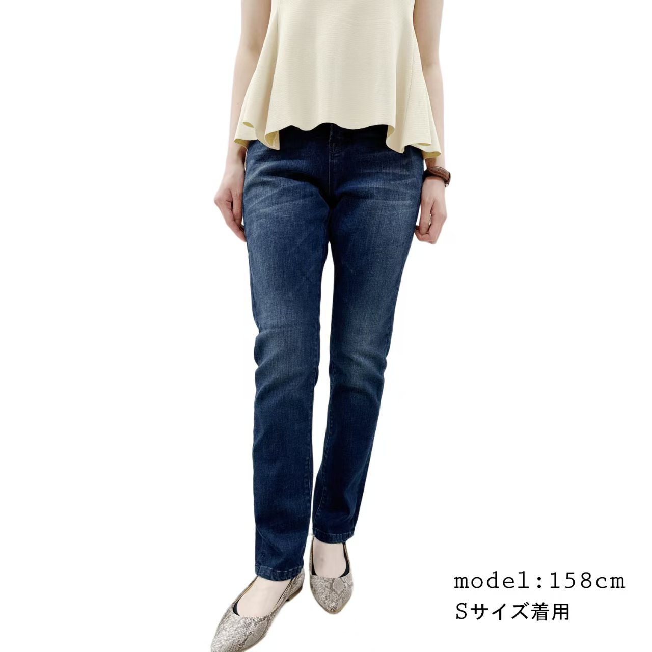 日本直送 CAMEL ROAD KIRA-RAKU 緊身直筒褲